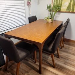 Nice Sturdy Dining Table And Chairs 