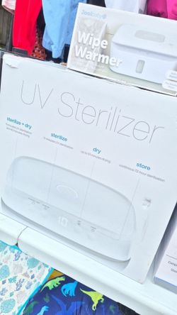 Uv bottle sterilizer/ wipe warmer