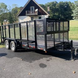 New Landscape Trailer For Sale! 