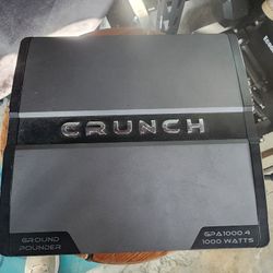 1000 Watt Amplifier (Crunch Ground Pounder)