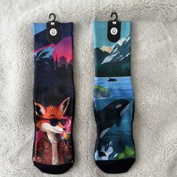 New - Outway Men's Graphic Socks