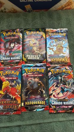 Pokemon booster cards