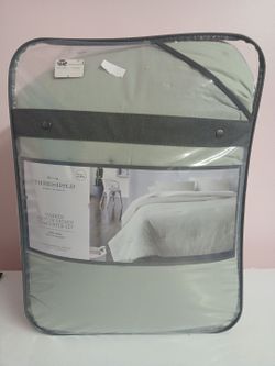 Threshold Washed Cotton Sateen Comforter Set Full/Queen