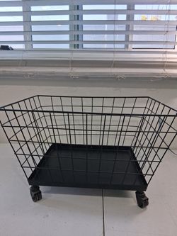 Rolling Wired Basket