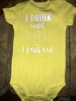Baby onesie can be personalized
