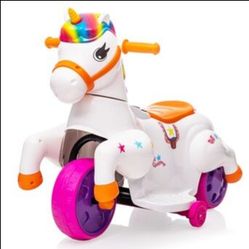 Kids Electric Ride-On Unicorn Toy 6V