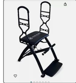 Pilates Pro Chair Max with Sculpting Handles by Life's A Beach ,Black/ New