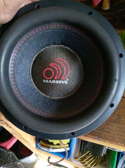 10" subwoofer