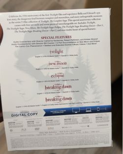 Full collection twilight saga with special clips
