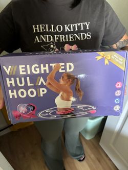 Weighted hula hoop