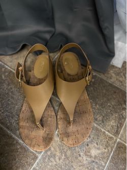 Michael Kors tan sandals