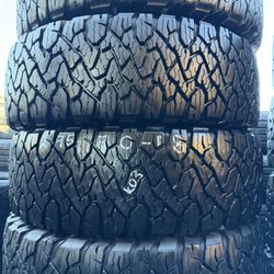 SET BFGOODRICH ALL-TERRAIN KO3 (4) 275-70 R18 Lt 