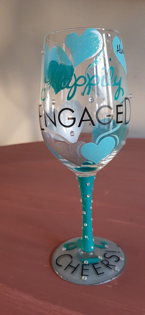 Lolita Wine Glass - Happily Engaged