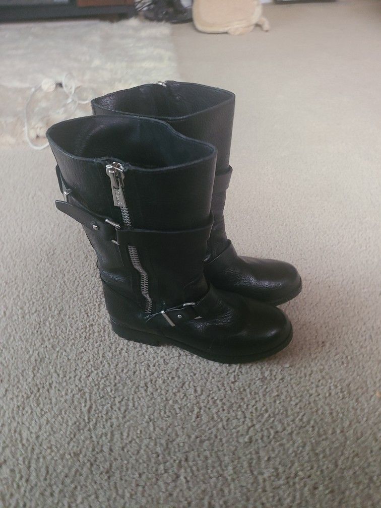 Coach Leather Boots Brand New Woman Size 8