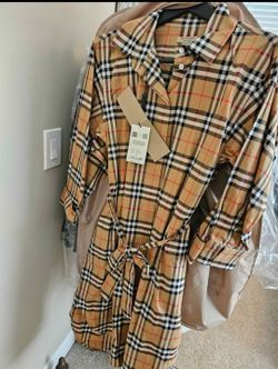 Burberry Vintage Check Shirt Dress