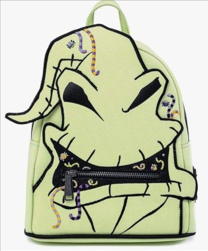 Loungefly Oogie Boogie Nightmare Before Christmas Backpack Glows New With Tags 