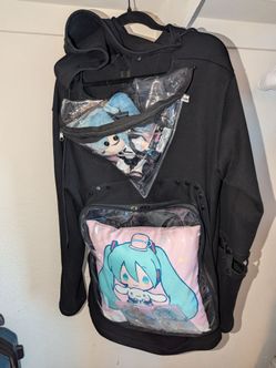 Custom Japanese Hoodie - Full of Cinnamoroll Goodies (Size M)