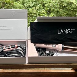 L’ange Hairbrush Straightener & Hair Wand