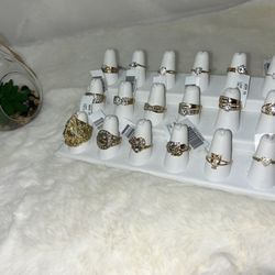 Gold Rings Starting At $129.99 