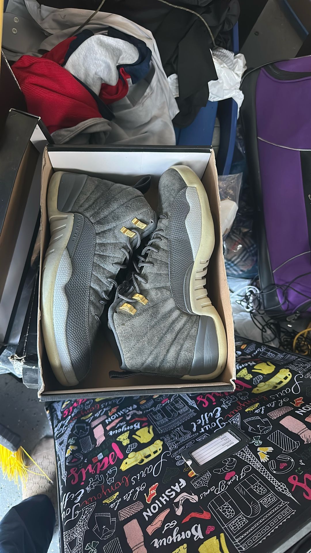 Air Jordan 12 Wolf Grey