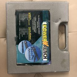 Power-Wrench 29 Piece Squeeze Handle Wrench Set with Carry Case Vintage Complete