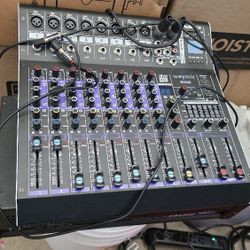 Speakers ,amp And Mixer.