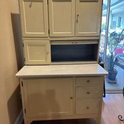 Hoosier Cupboard Cabinet Farmhouse Antique Kitchen