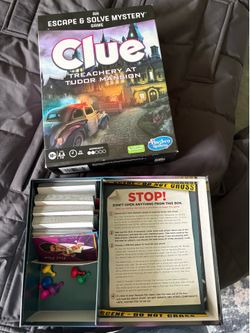 Clue Treachery at Tudor Mansion