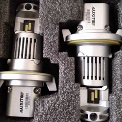 LED Headlight 9007 Hi/low Beams 130W 13000LM 6000K XENON White Bulbs x2