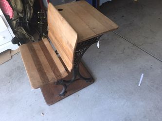 Late 1800s school desk
