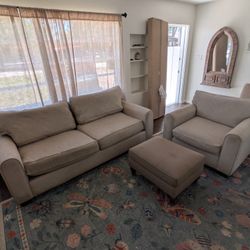 Luv Seat Chair Ottoman Combo Delivery Available 