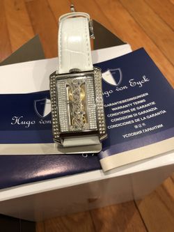 Hugo Eyck Libra Ladies manual winding watch HE111-106 Stainless Steel