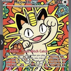 Meowth Chase Card 
