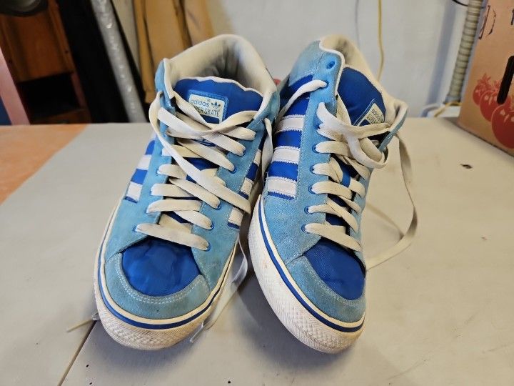 Rare Vintage Adidas Super Skate Blue Men's 13