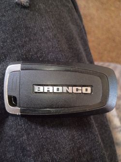Key fob Bronco