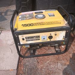 1500 Champion Generator asking $150