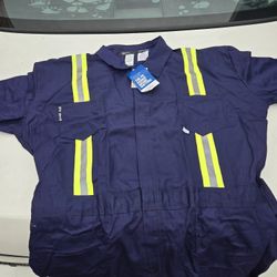 Neese Radians Flame Resistant Cotton Coverall With Chest Pockets 4xl 