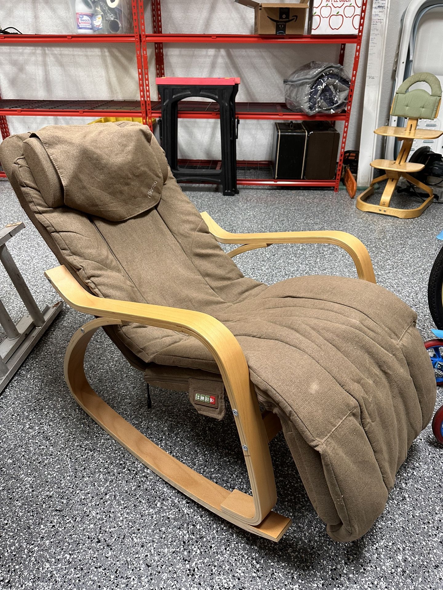 Massage Chair, Rocks & Reclines