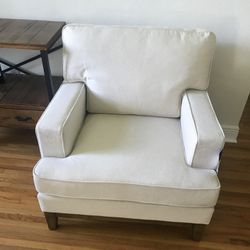 Set Of 2 Ivory Chairs