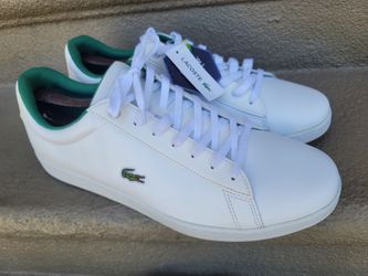 Lacoste White Low-Top Sneakers size 13
