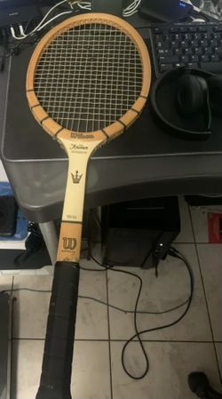 Vintage Wilson Jack Kramer Autograph Midsize W/Graphite 4 5/8 Tennis Racquet Minty 27”