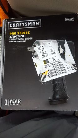 Craftsman pro series impact wrench