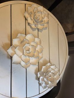 Flower wall deco