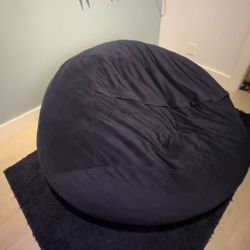 Navy Blue Bean Bag