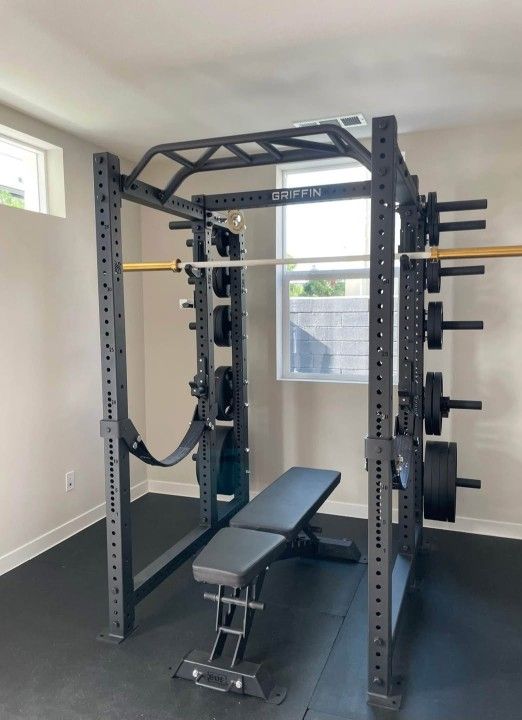 Olympic Rack , Gym Equipment, Weights, Bench Press