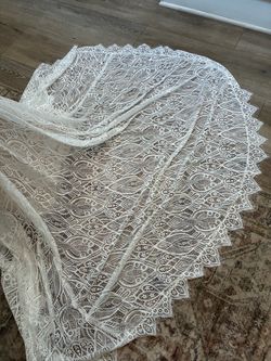 Ivory Lace Fabric Yardage