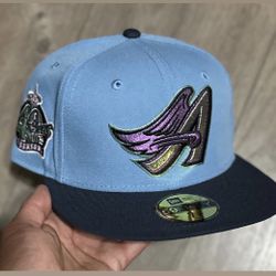 Anaheim Angels Marine Metallic Hatclub 