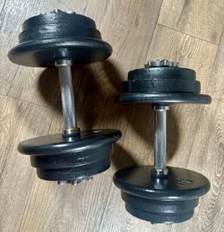adjustable dumbells