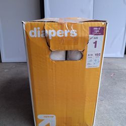 Up & Up Diapers size 1 count 192.