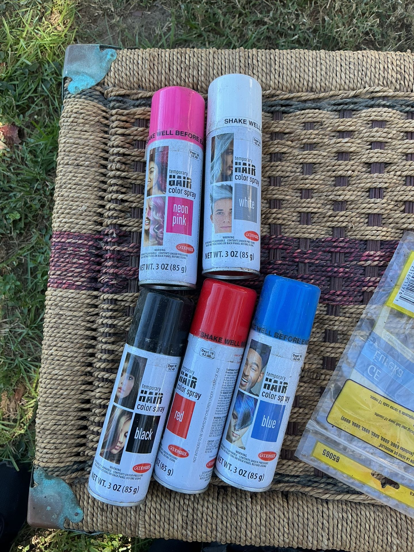 Temporary Hair Color Spray Different Colors See Pictures  3 For 5 Brand New 